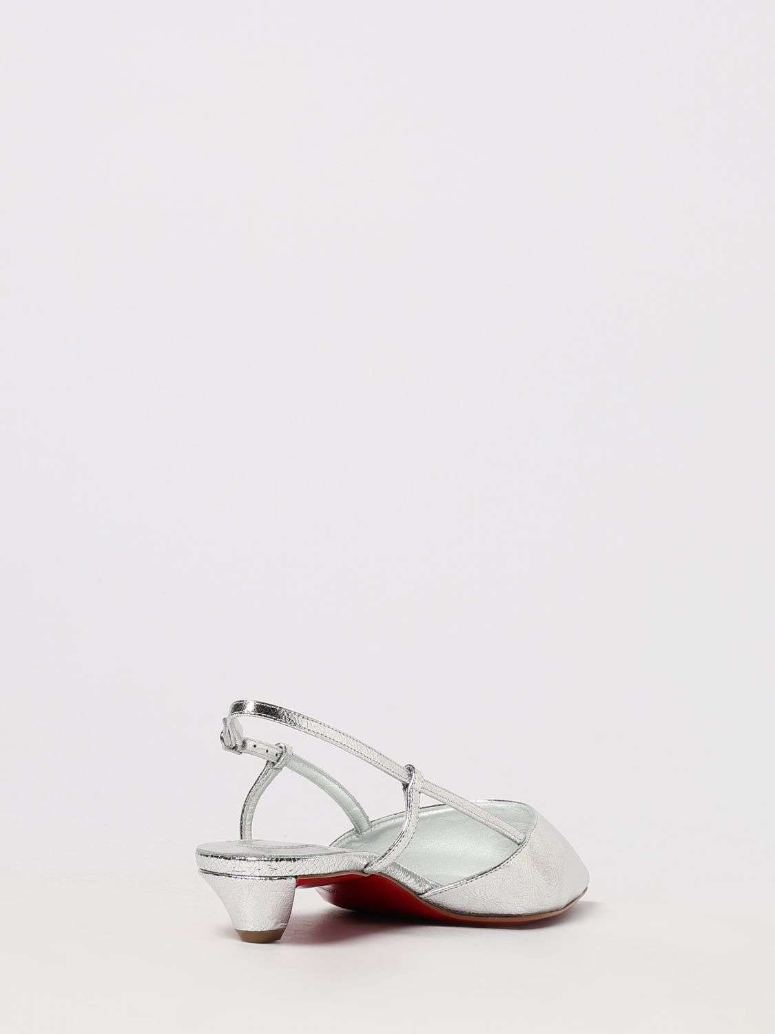 Christian Louboutin Pump Woman Silver CHRISTIAN LOUBOUTIN