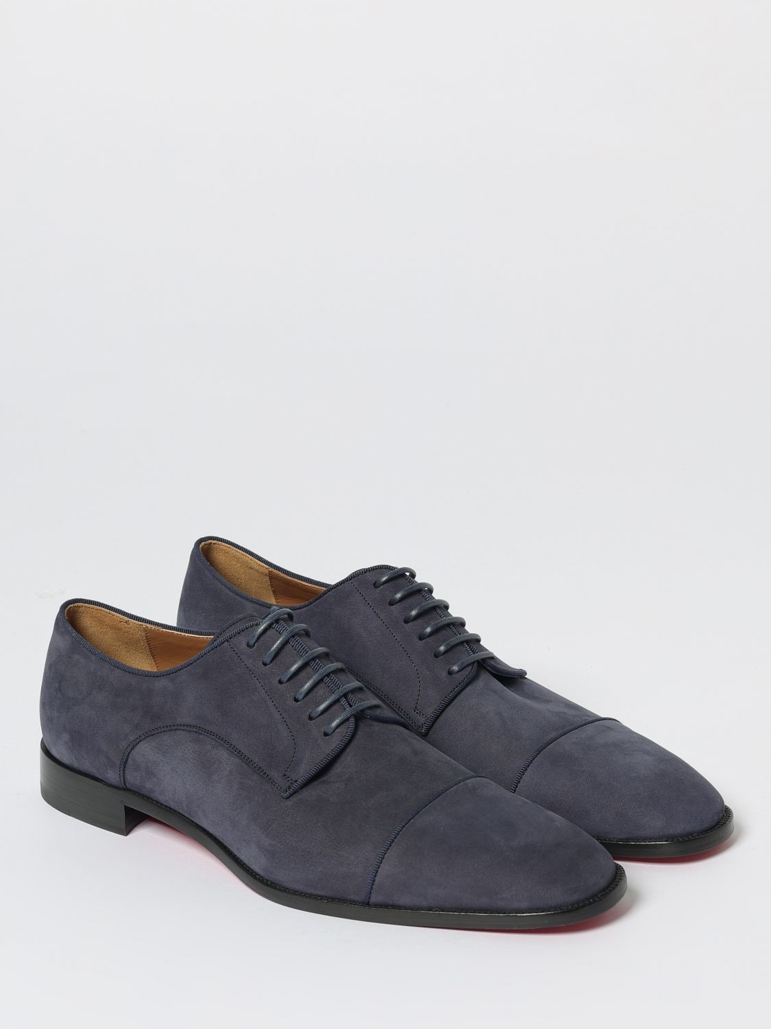 Christian Louboutin Brogue Shoes Men Blue CHRISTIAN LOUBOUTIN