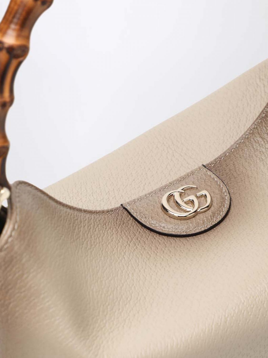Gucci Shoulder Bag Woman Beige GUCCI