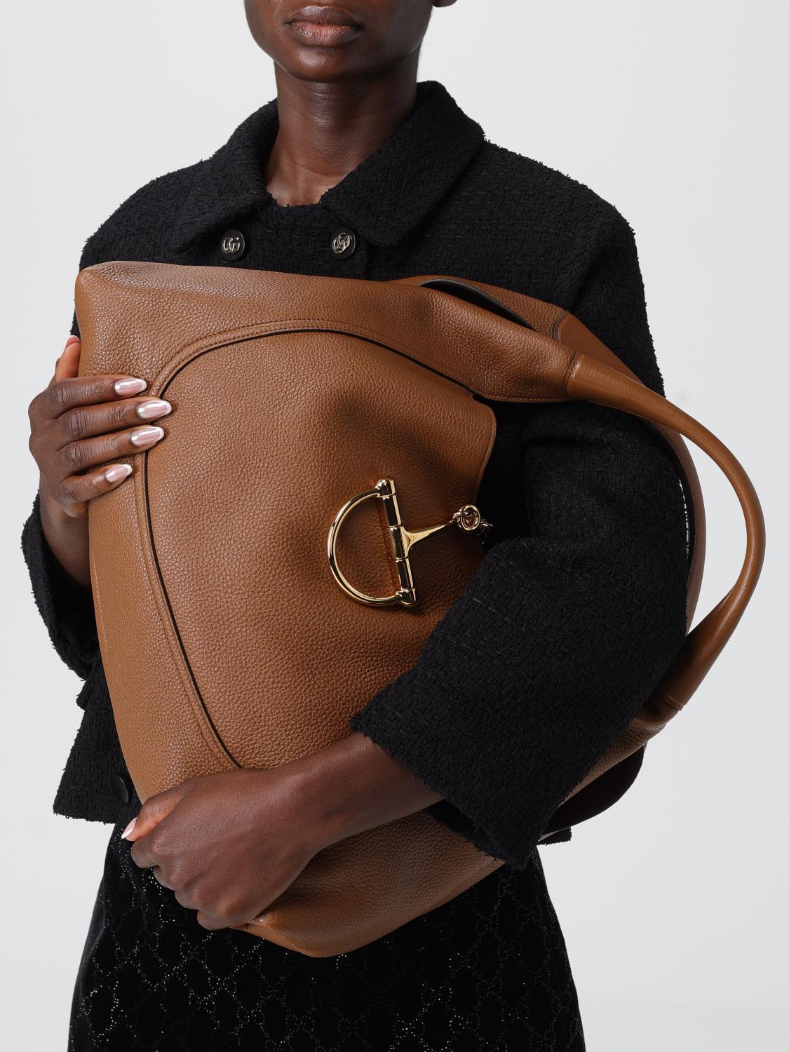 Gucci Shoulder Bag Woman Leather GUCCI