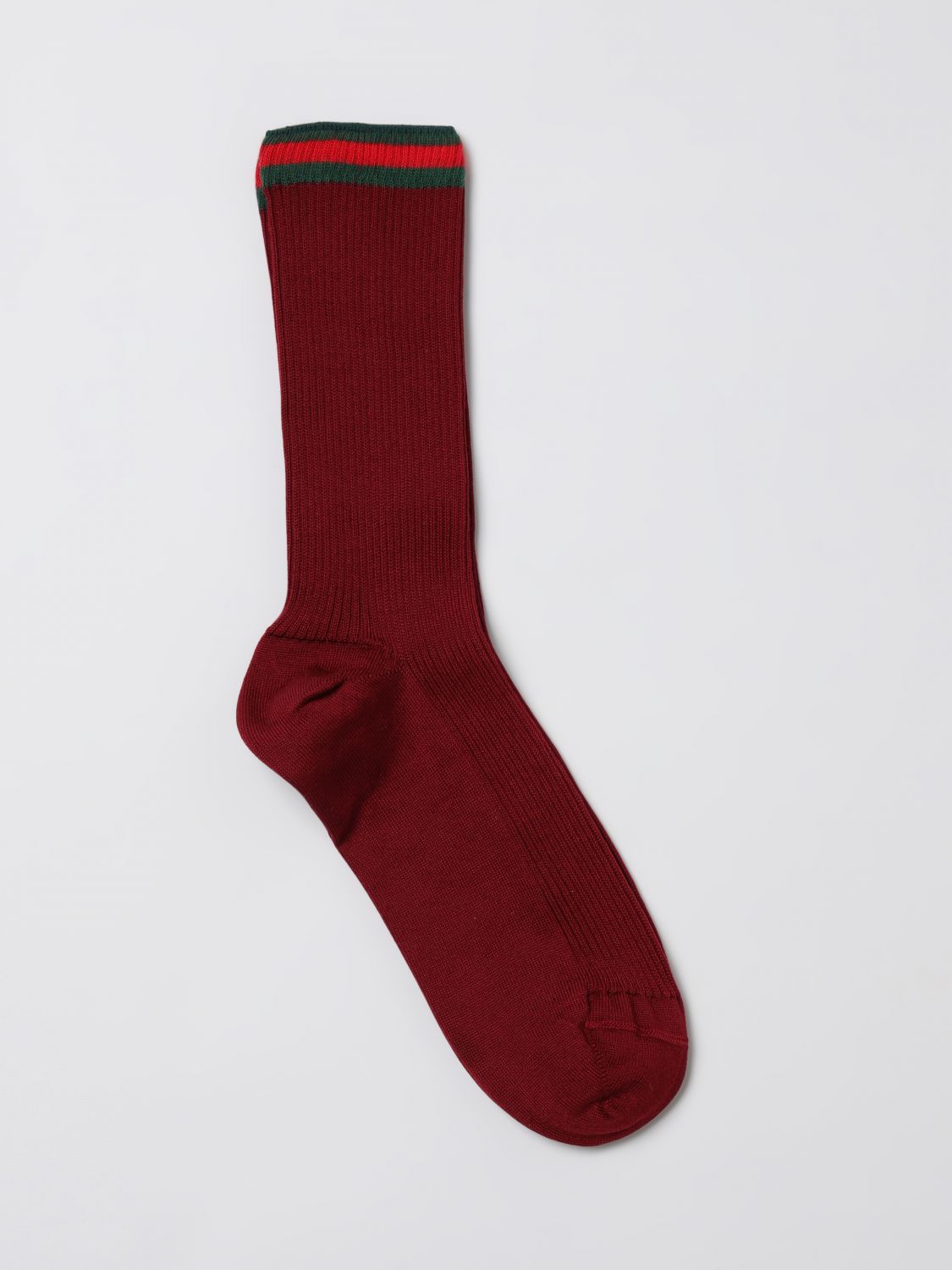 Gucci Socks Woman Burgundy GUCCI