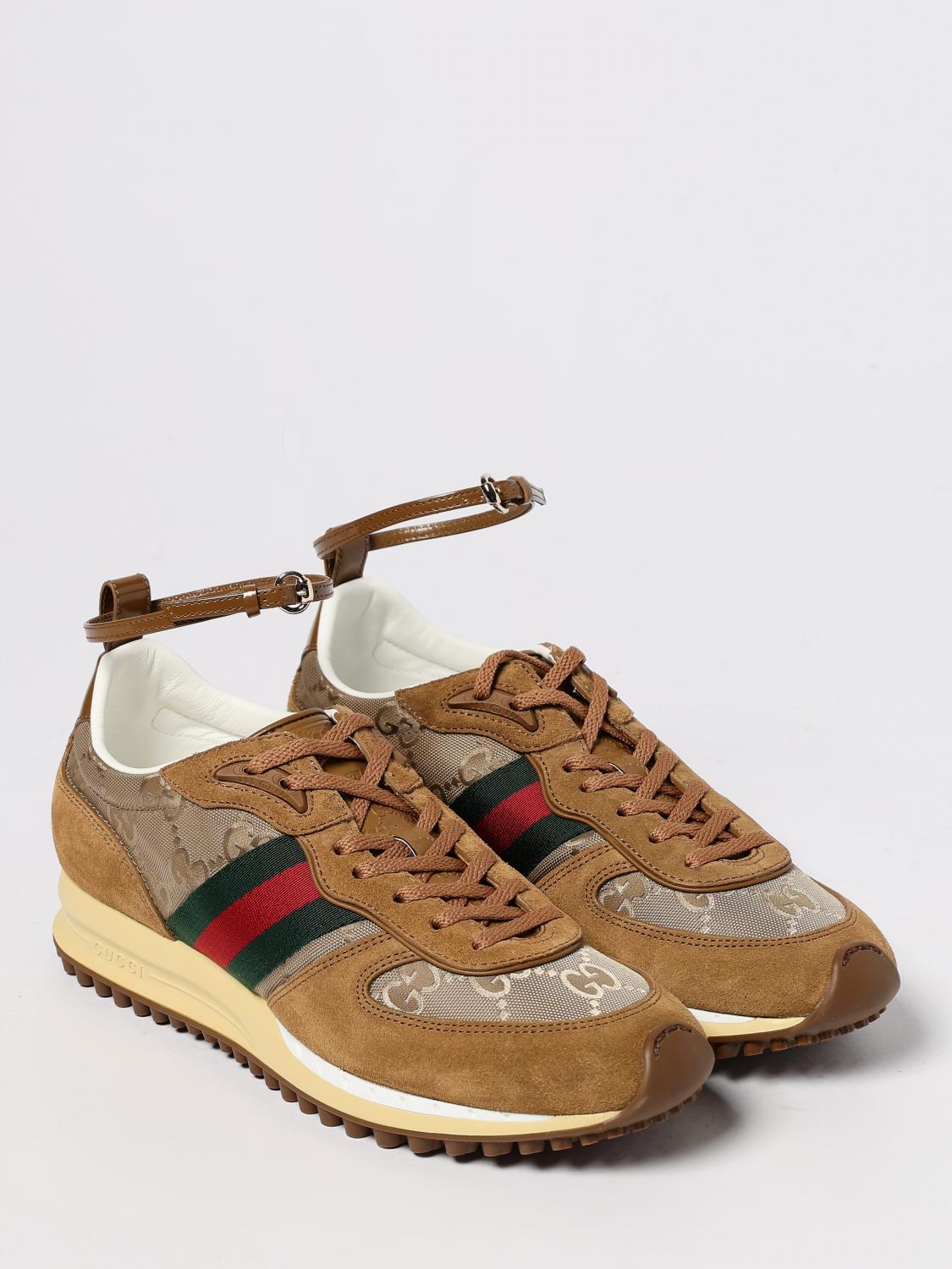 Gucci Sneakers Woman Beige GUCCI