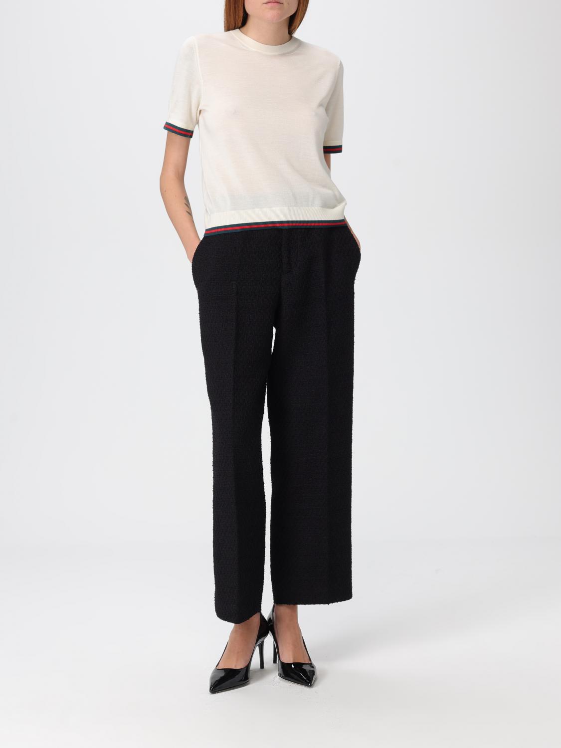 Gucci Sweater Woman White GUCCI