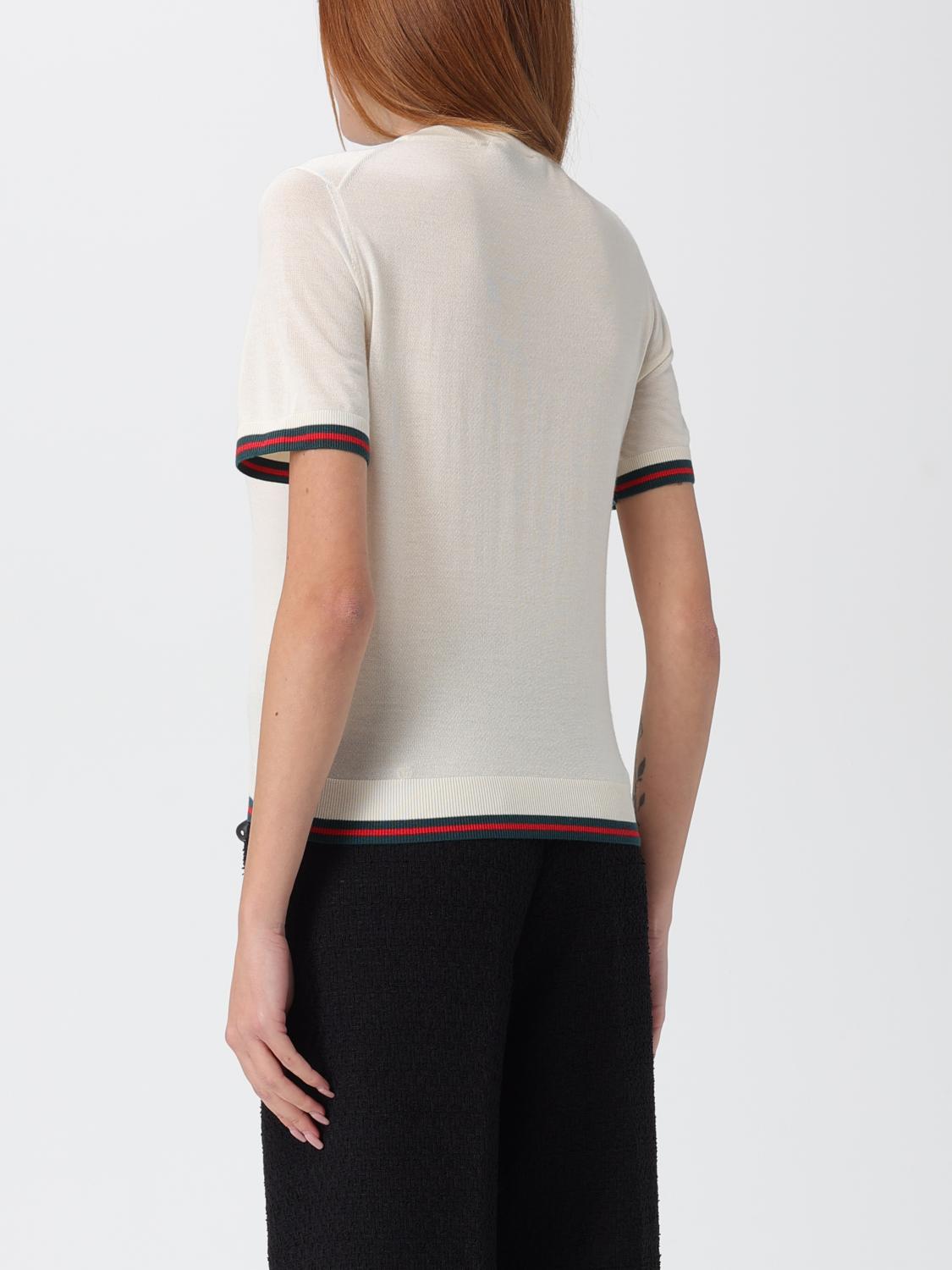 Gucci Sweater Woman White GUCCI