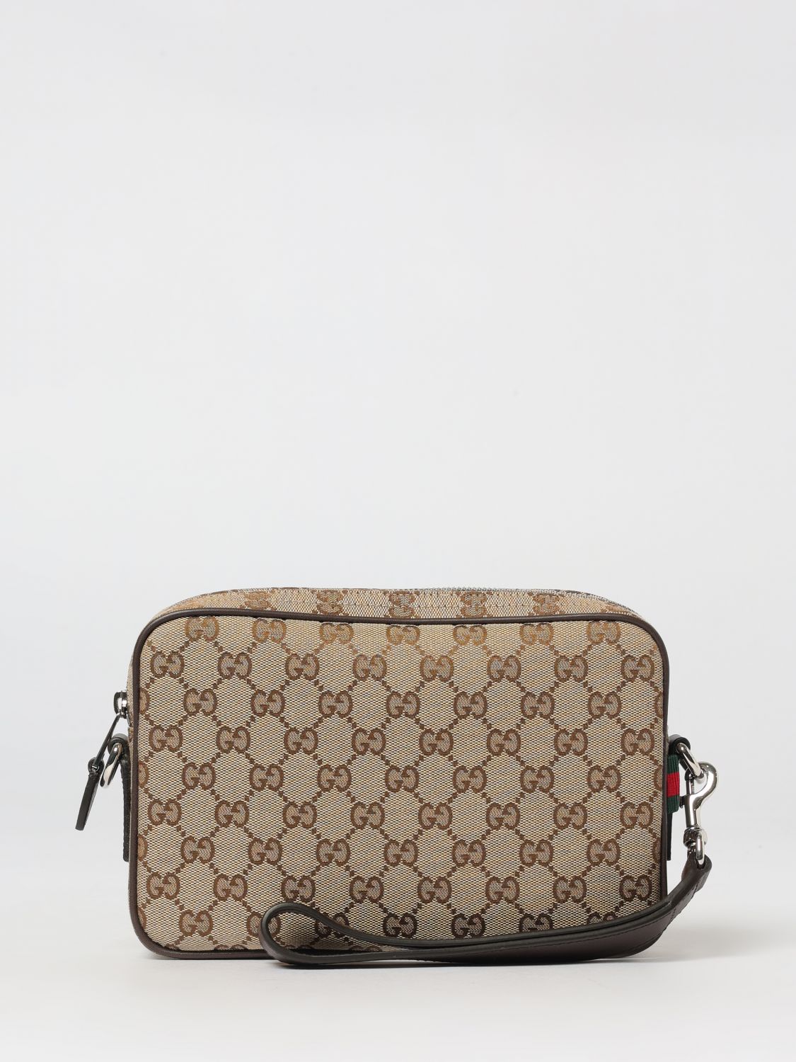 Gucci Shoulder Bag Men Beige GUCCI