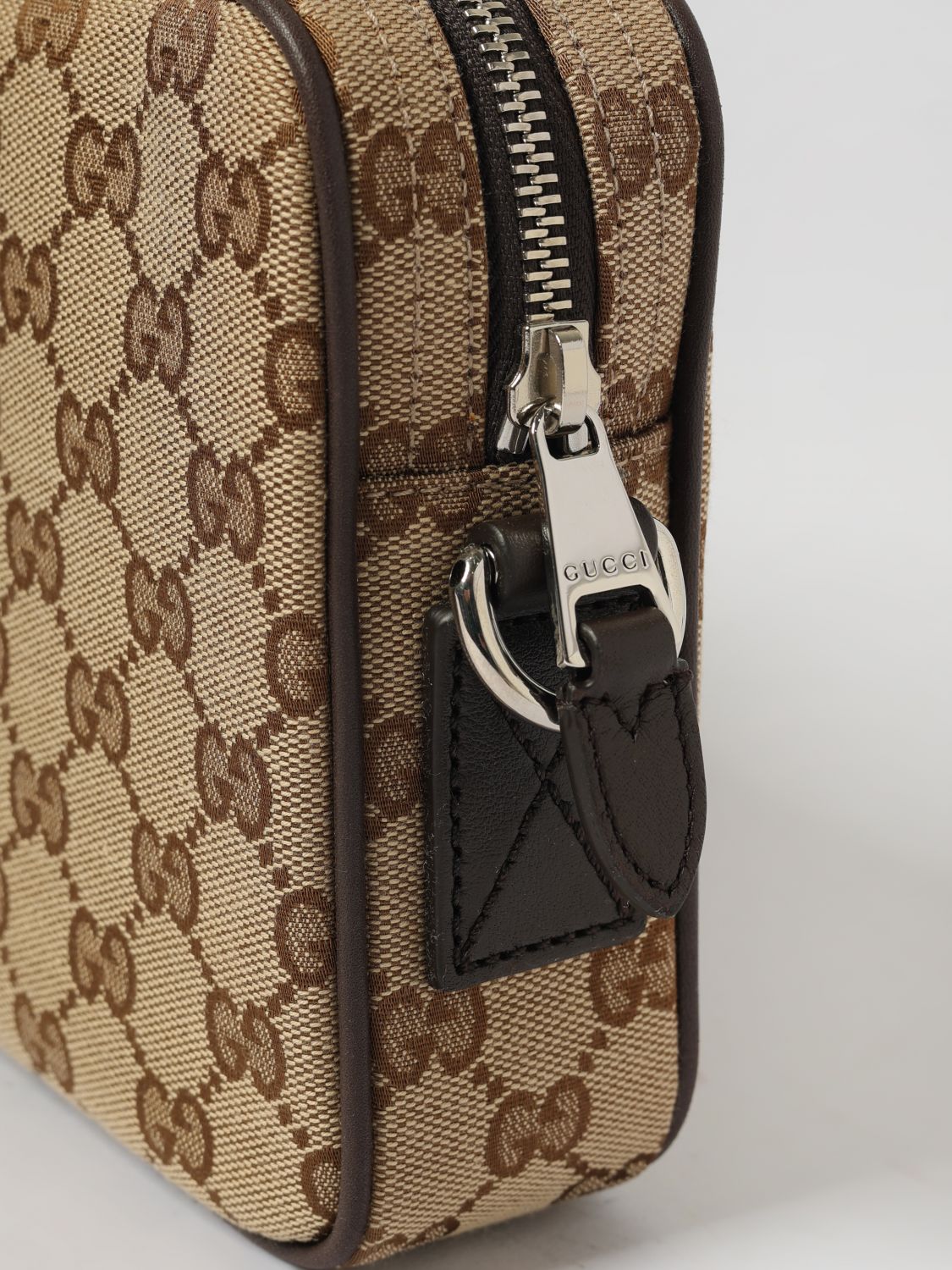 Gucci Shoulder Bag Men Beige GUCCI
