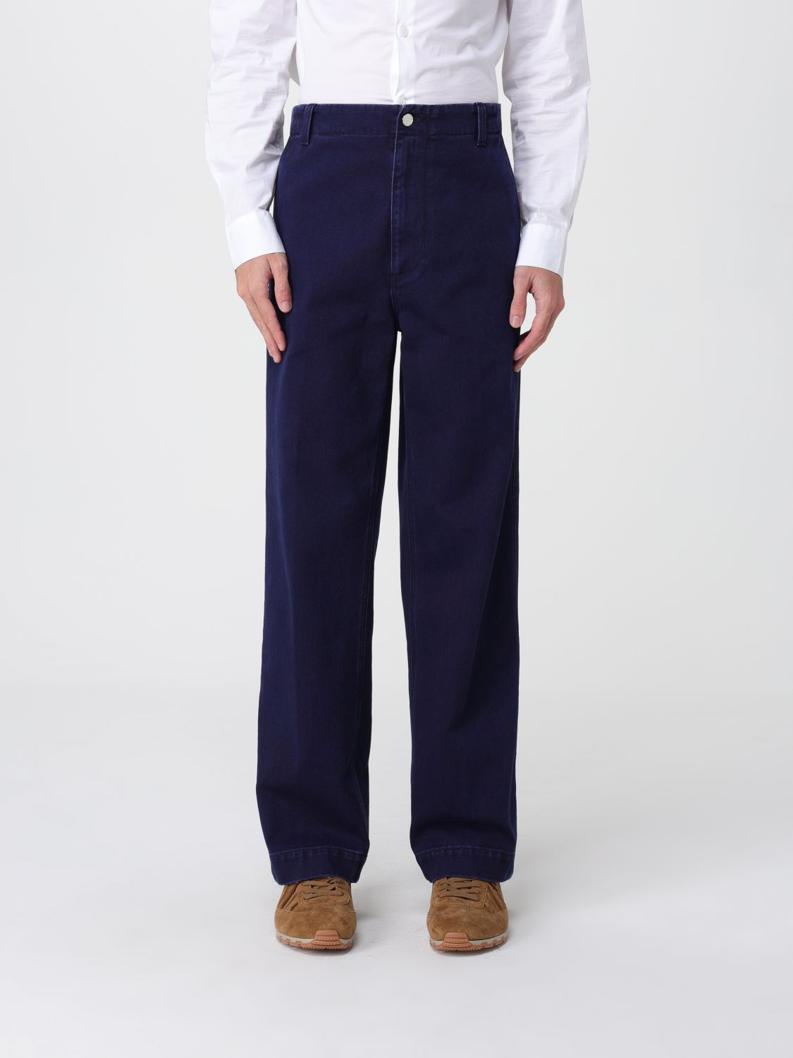 Gucci Pants Men Blue GUCCI