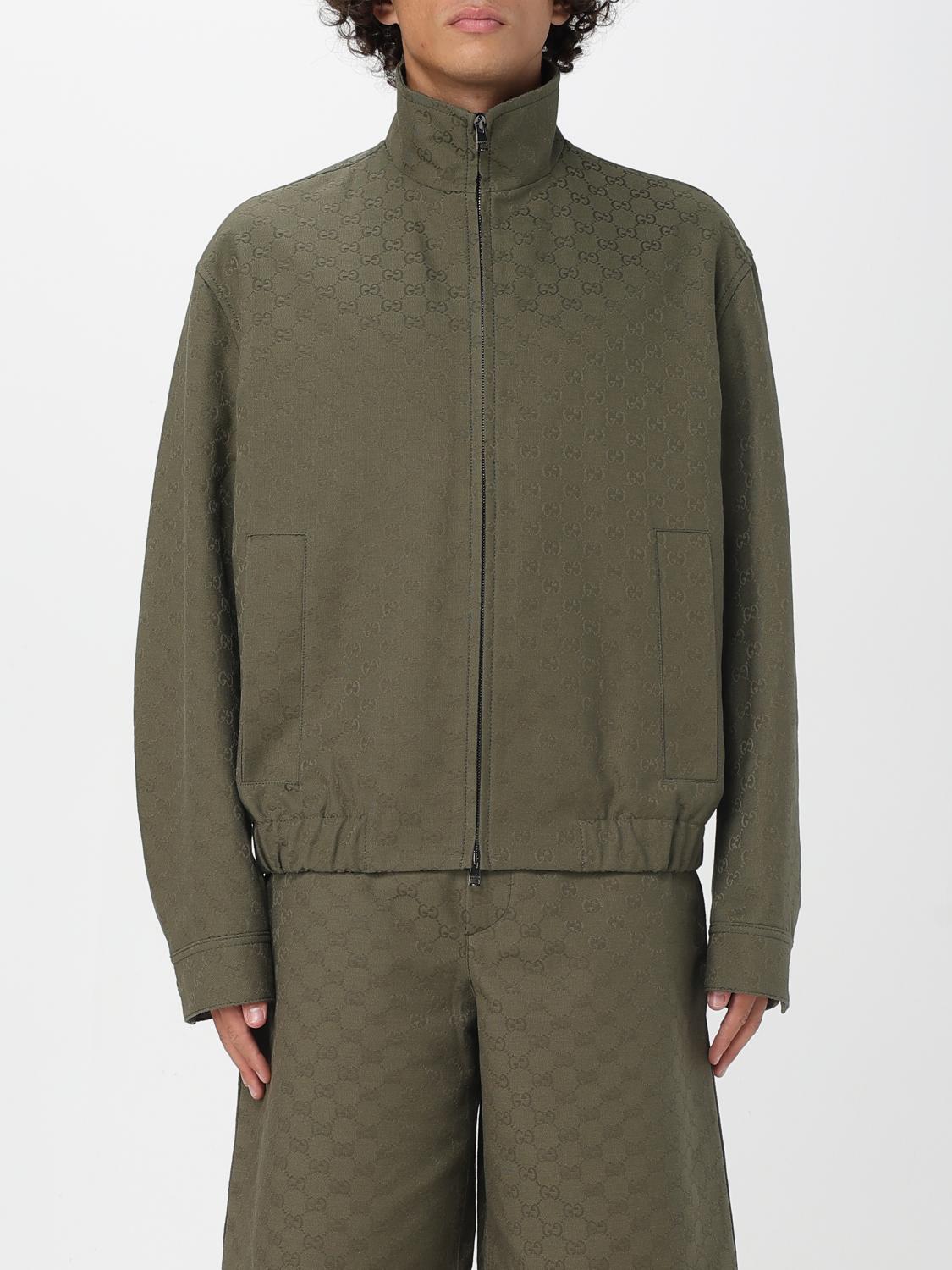 Gucci Jacket Men Green GUCCI