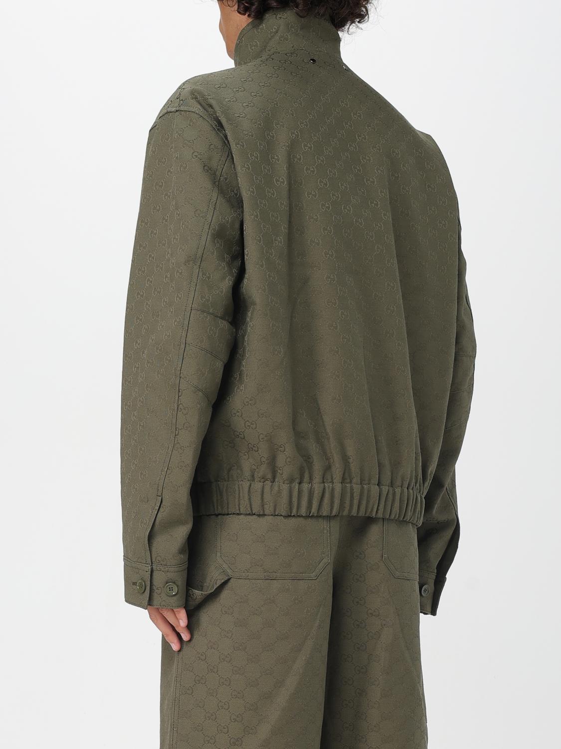 Gucci Jacket Men Green GUCCI
