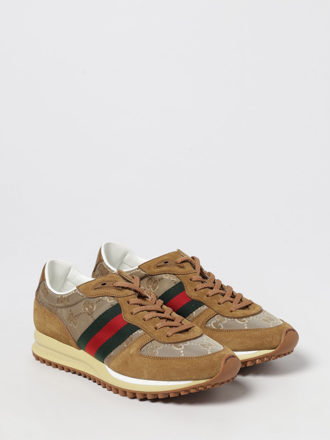 Gucci Sneakers Men Beige GUCCI