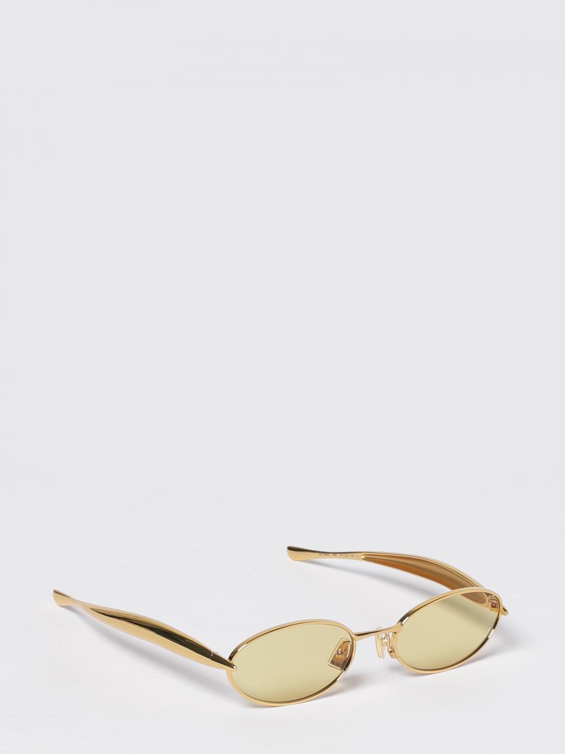 Bottega Veneta Sunglasses Woman Gold BOTTEGA VENETA