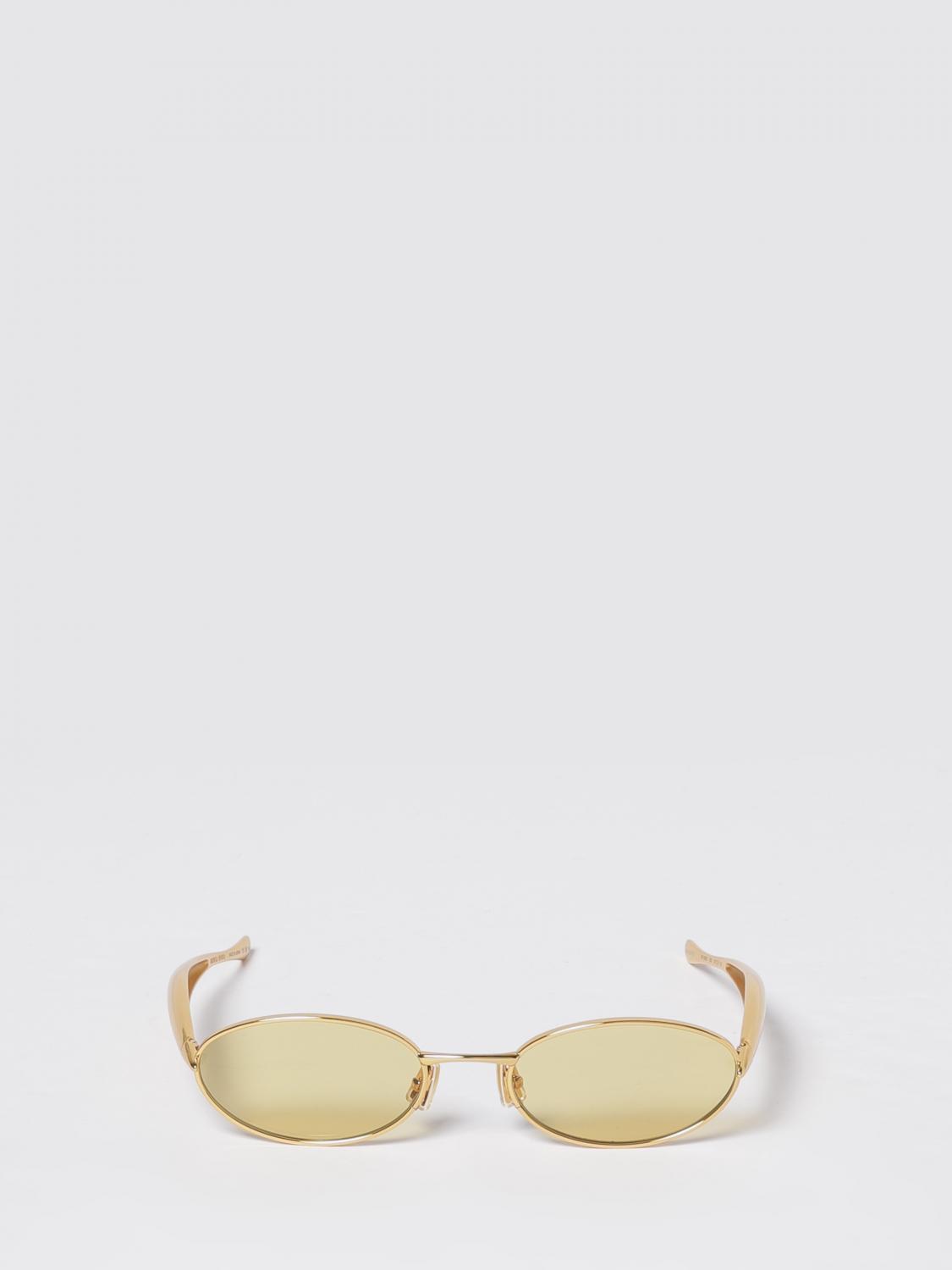 Bottega Veneta Sunglasses Woman Gold BOTTEGA VENETA