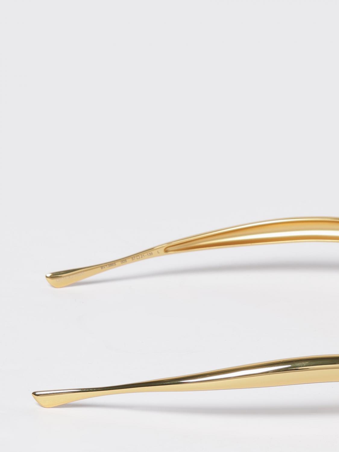 Bottega Veneta Sunglasses Woman Gold BOTTEGA VENETA