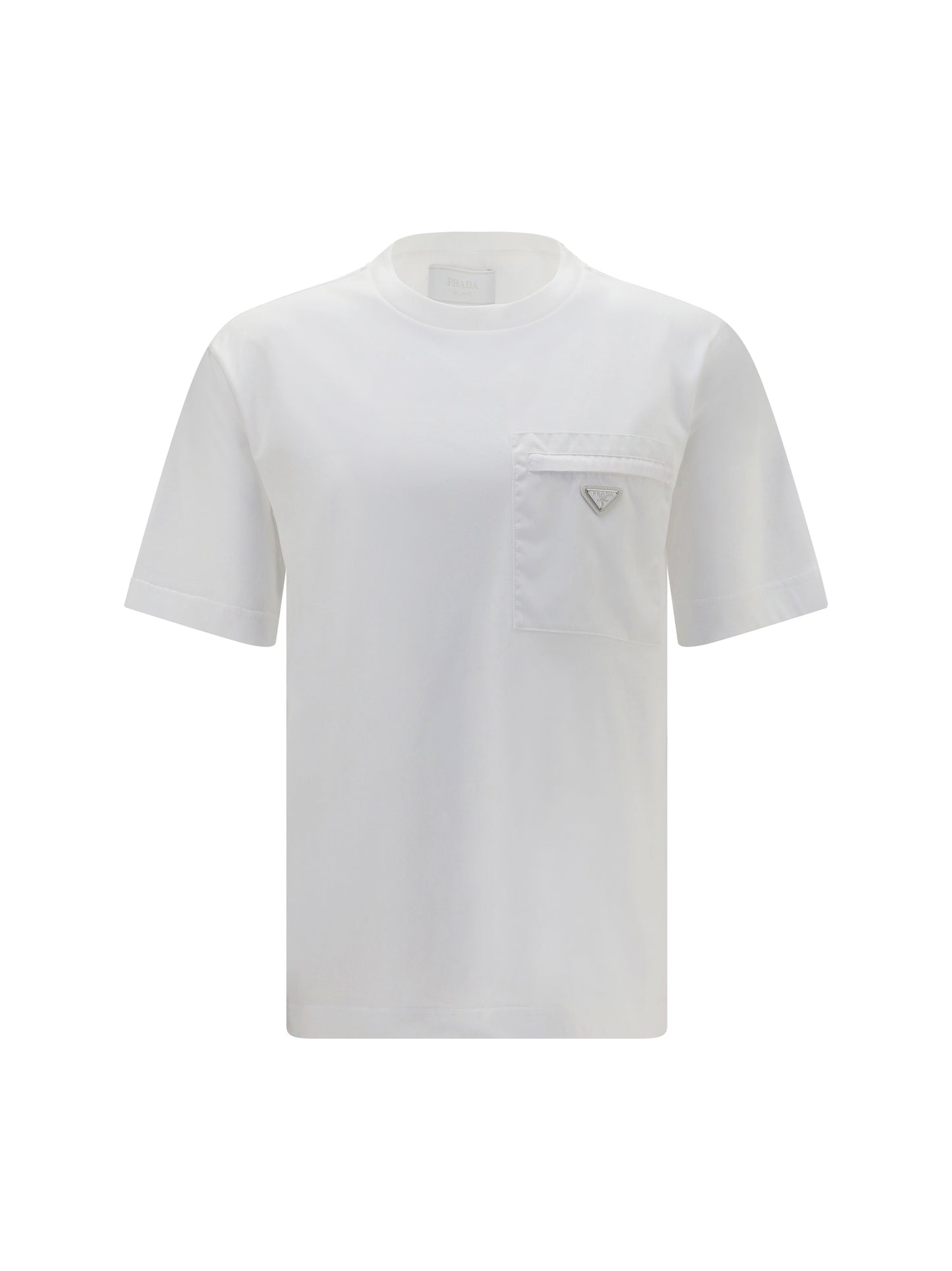 Prada Men Pocket T-Shirt With Logo PRADA