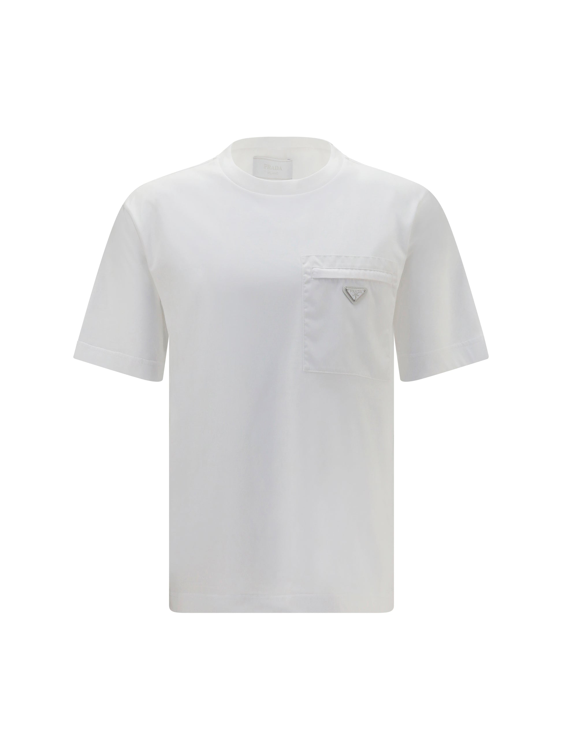 Prada Men Pocket T-Shirt With Logo PRADA