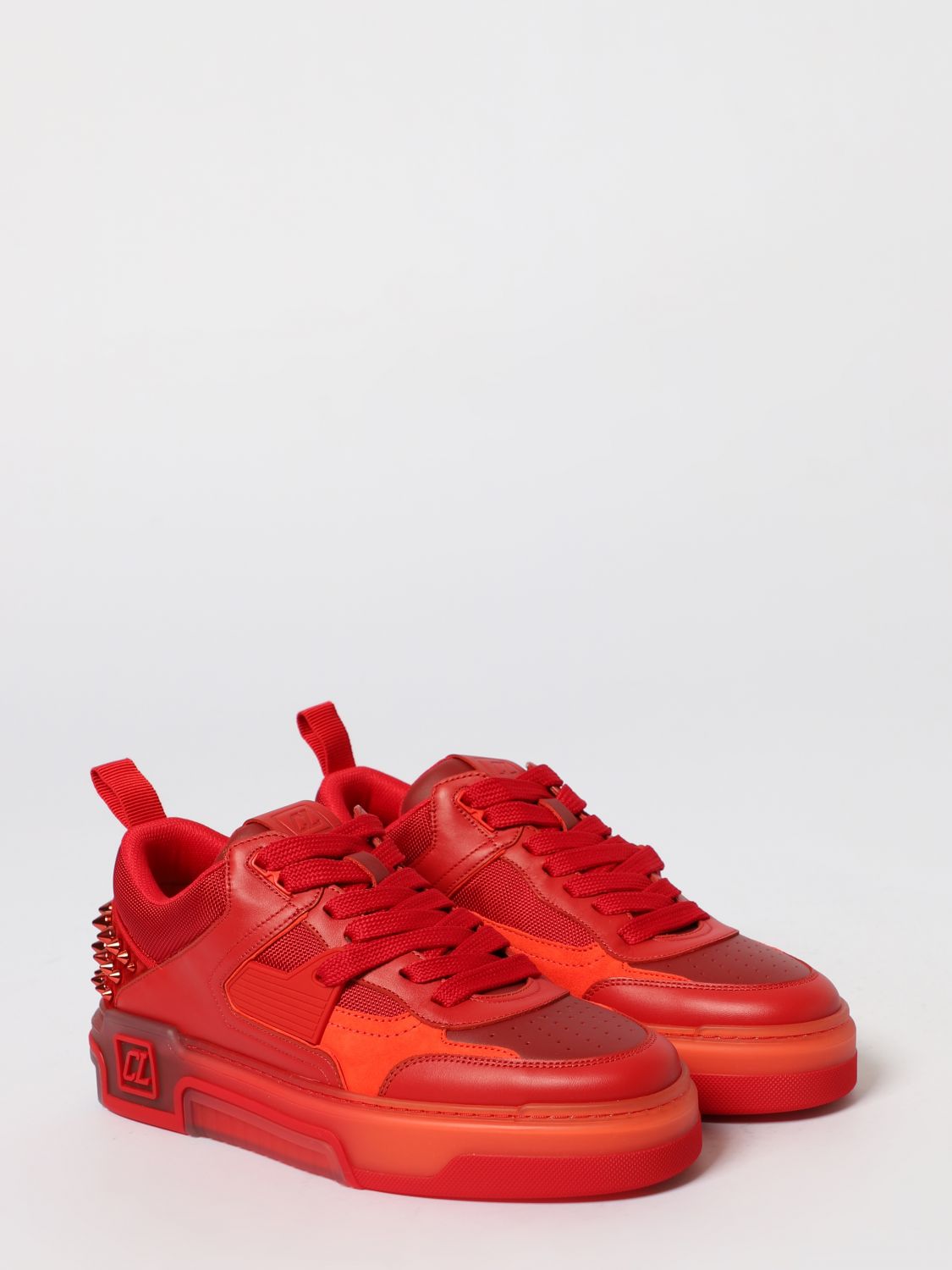 Christian Louboutin Sneakers Men Red CHRISTIAN LOUBOUTIN
