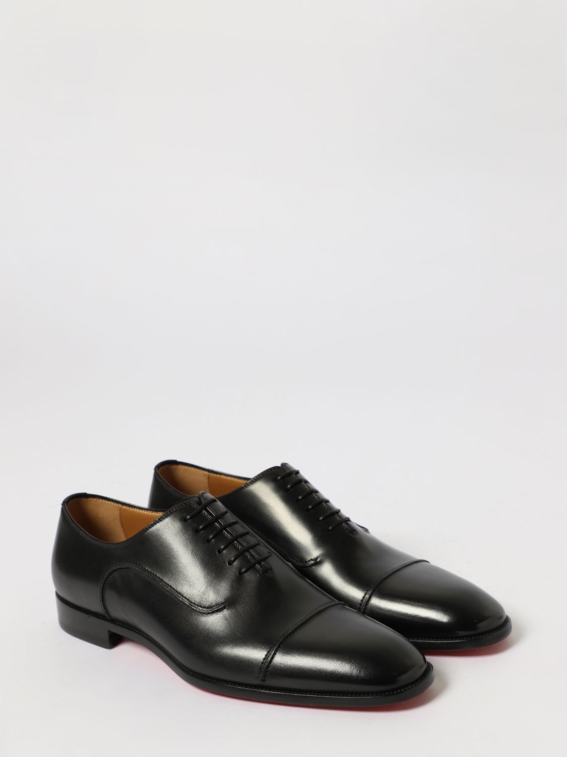 Christian Louboutin Brogue Shoes Men Black CHRISTIAN LOUBOUTIN