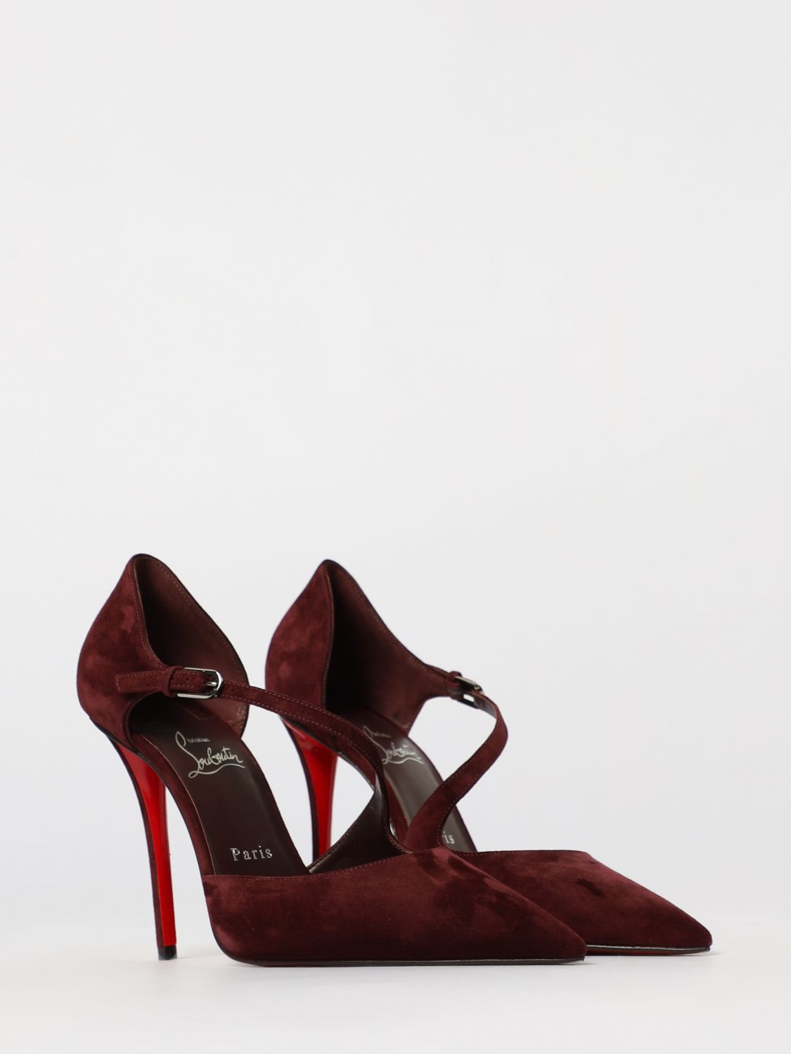 Christian Louboutin Pump Woman Burgundy