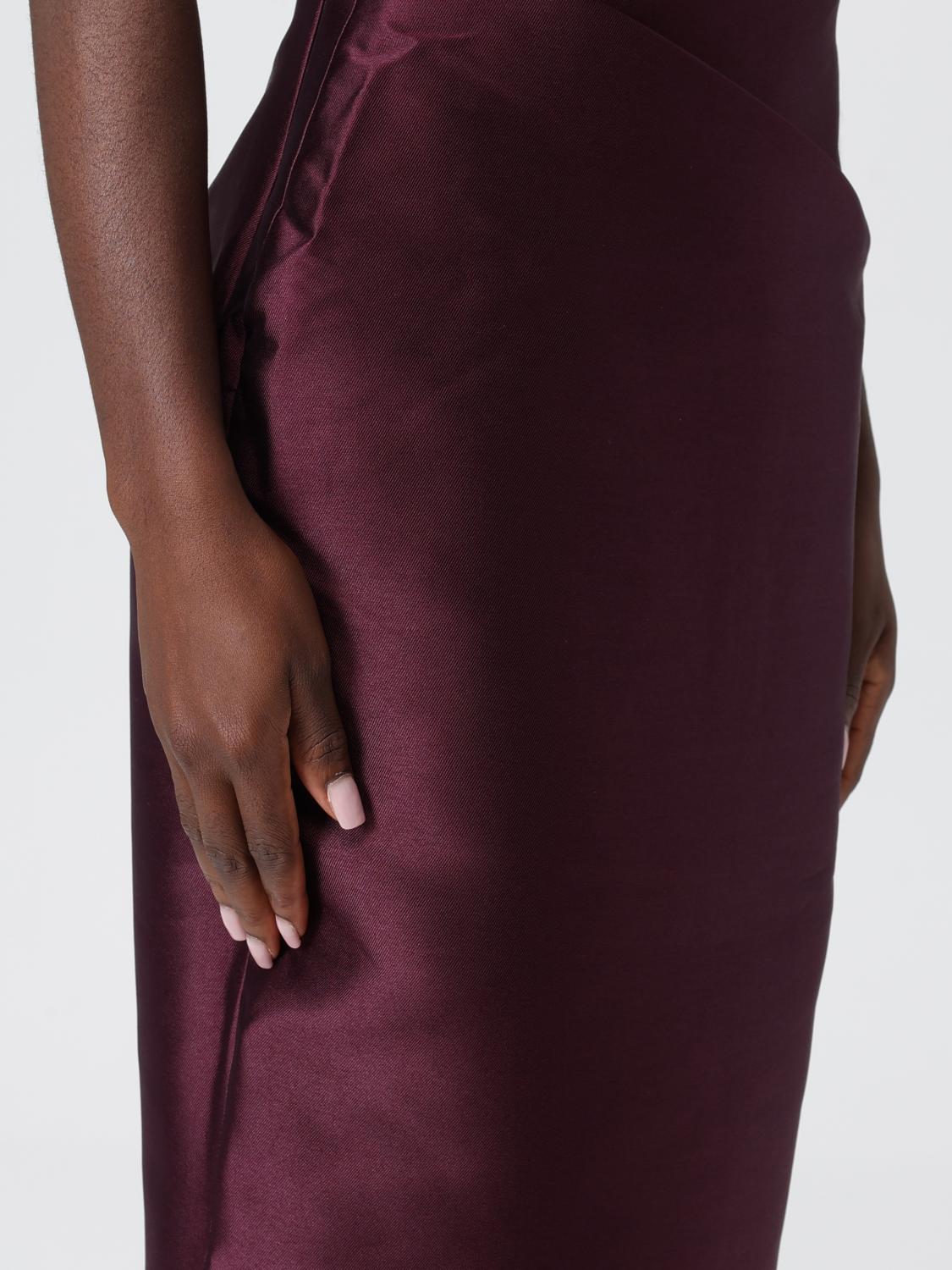 Solace London Dress Woman Burgundy SOLACE LONDON