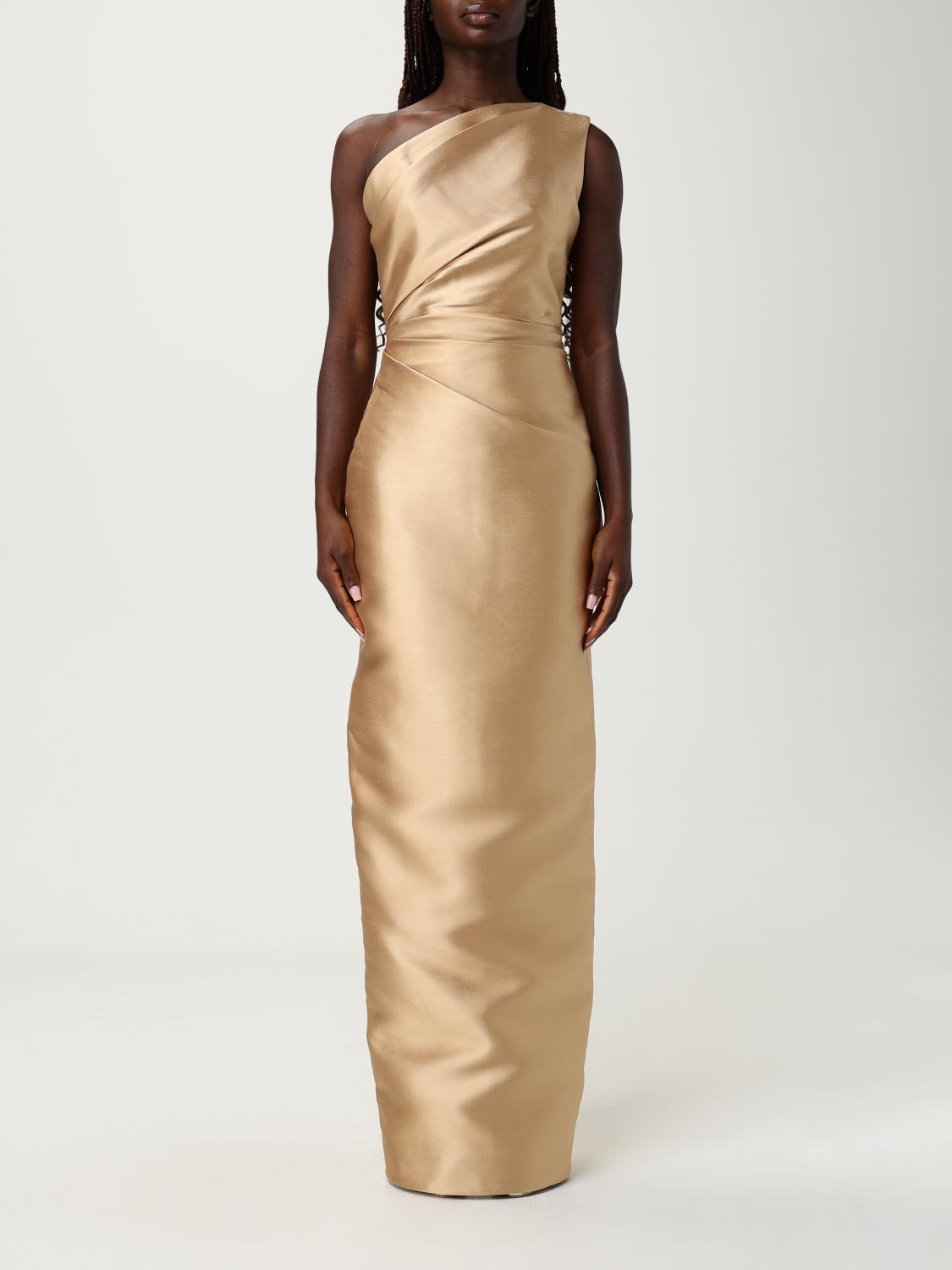 One-Shoulder Satin Dress Solace London SOLACE LONDON