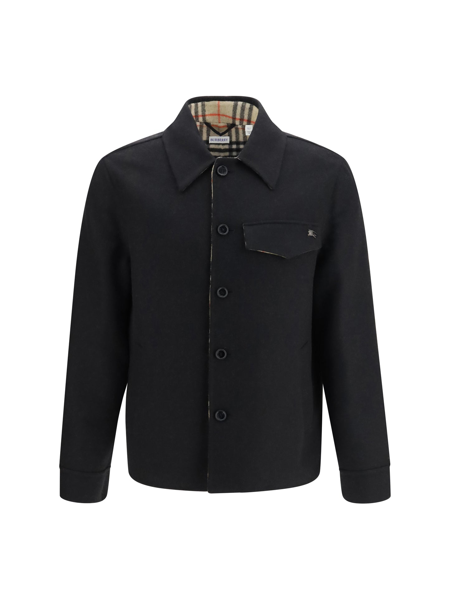 Burberry Men Herringbone Wool Jacket BURBERRY