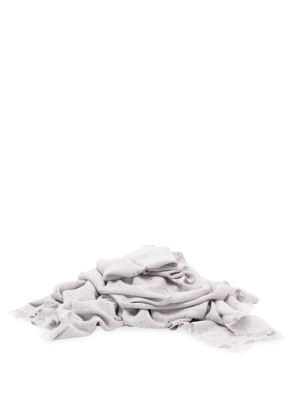 Brunello Cucinelli Women Cashmere And Silk `Diamond` Yarn Scarf BRUNELLO CUCINELLI