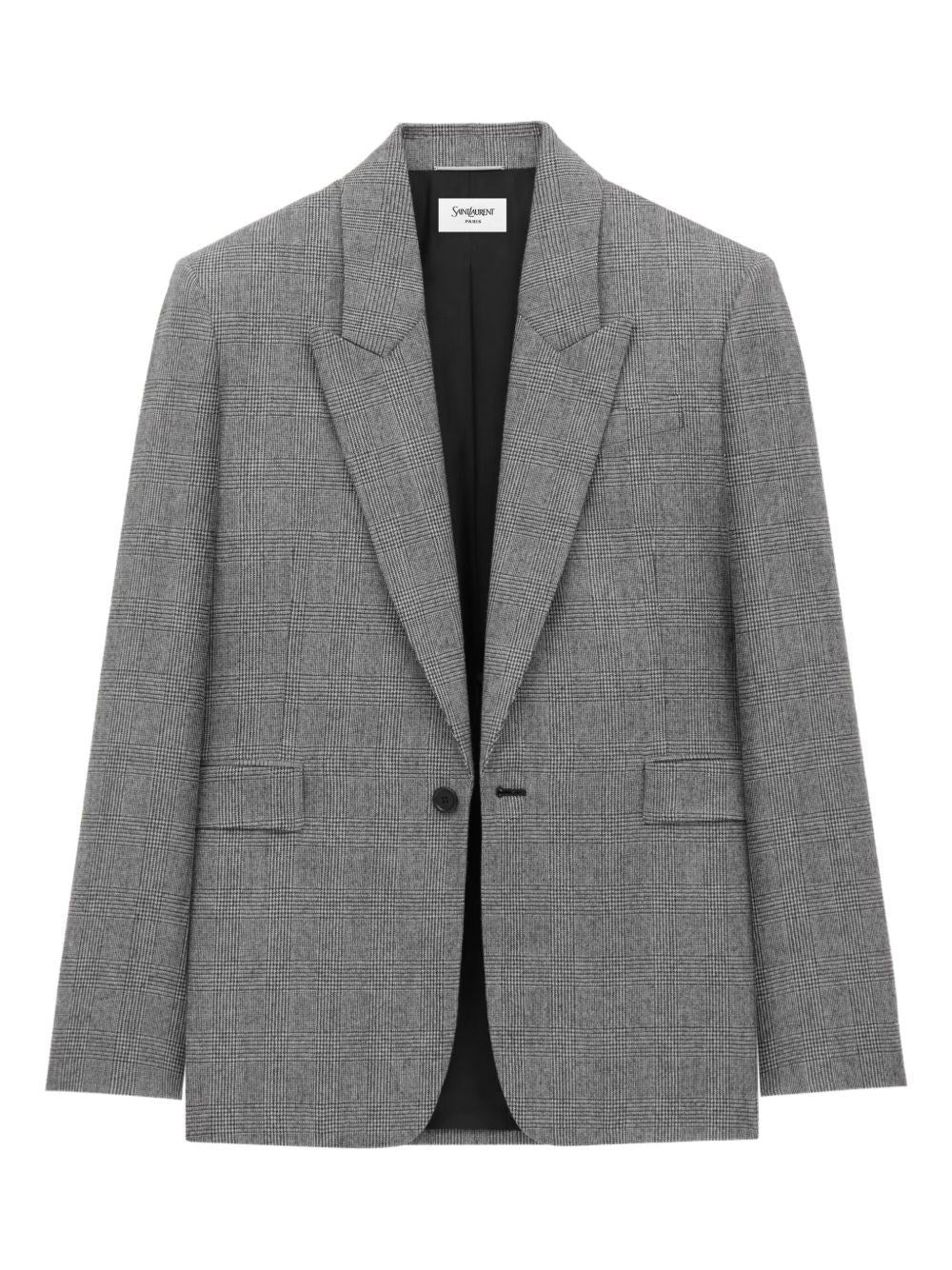 Saint Laurent Men Flannel Jacket SAINT LAURENT