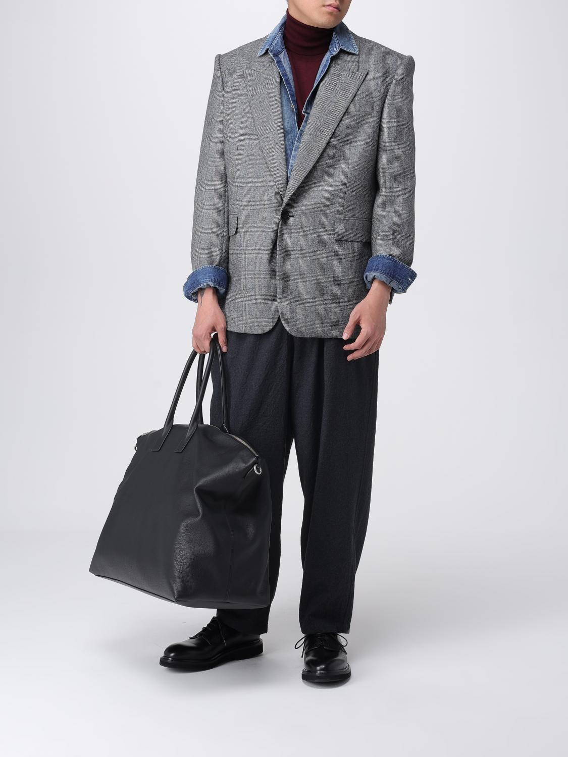 Saint Laurent Jacket Men Grey