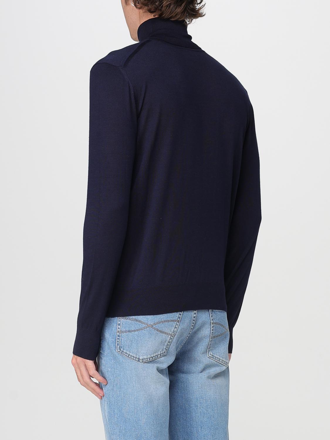 Saint Laurent Sweater Men Blue SAINT LAURENT
