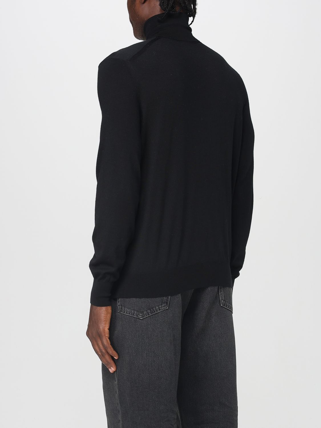 Saint Laurent Sweater Men Black SAINT LAURENT