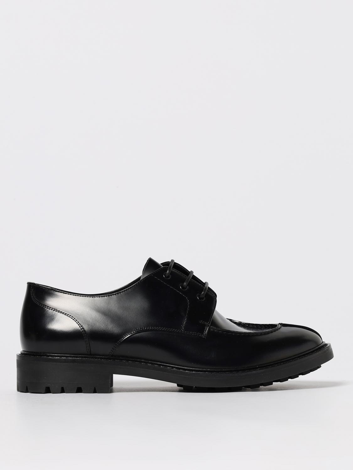Saint Laurent Brogue Shoes Men Black SAINT LAURENT