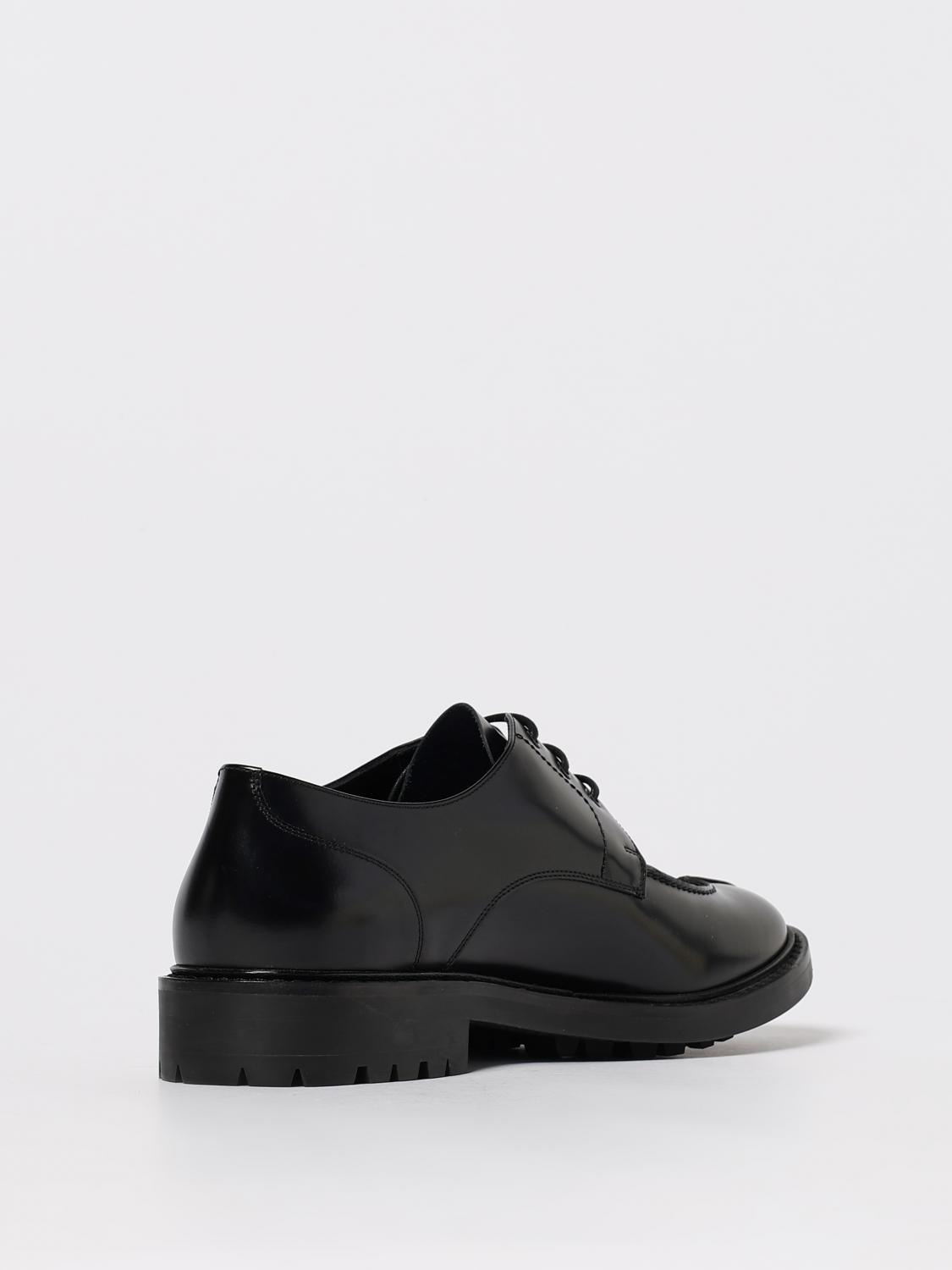 Saint Laurent Brogue Shoes Men Black SAINT LAURENT