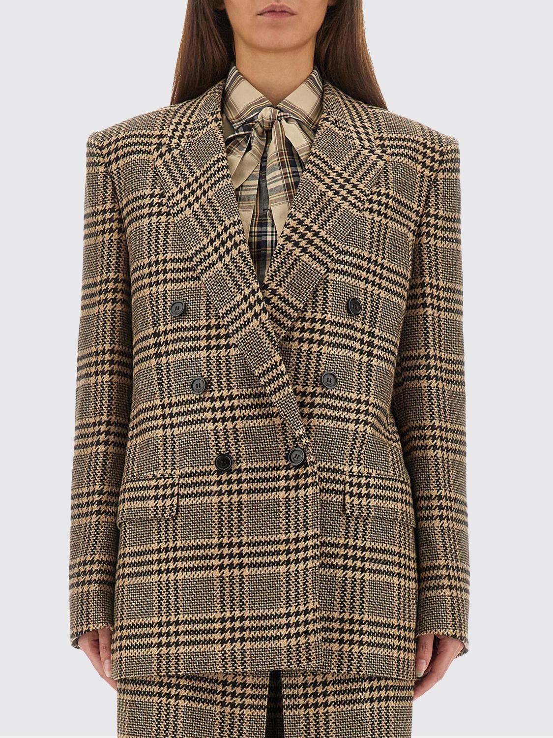 Saint Laurent Jacket Woman Multicolor SAINT LAURENT