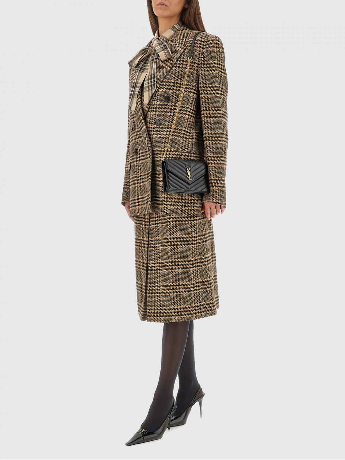 Saint Laurent Jacket Woman Multicolor SAINT LAURENT