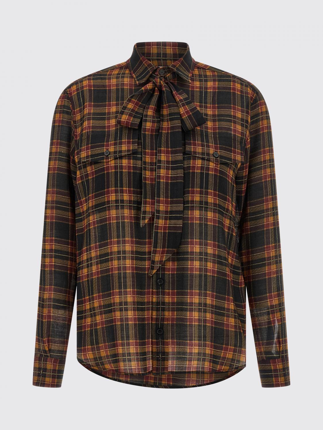 Saint Laurent Shirt Woman Multicolor SAINT LAURENT