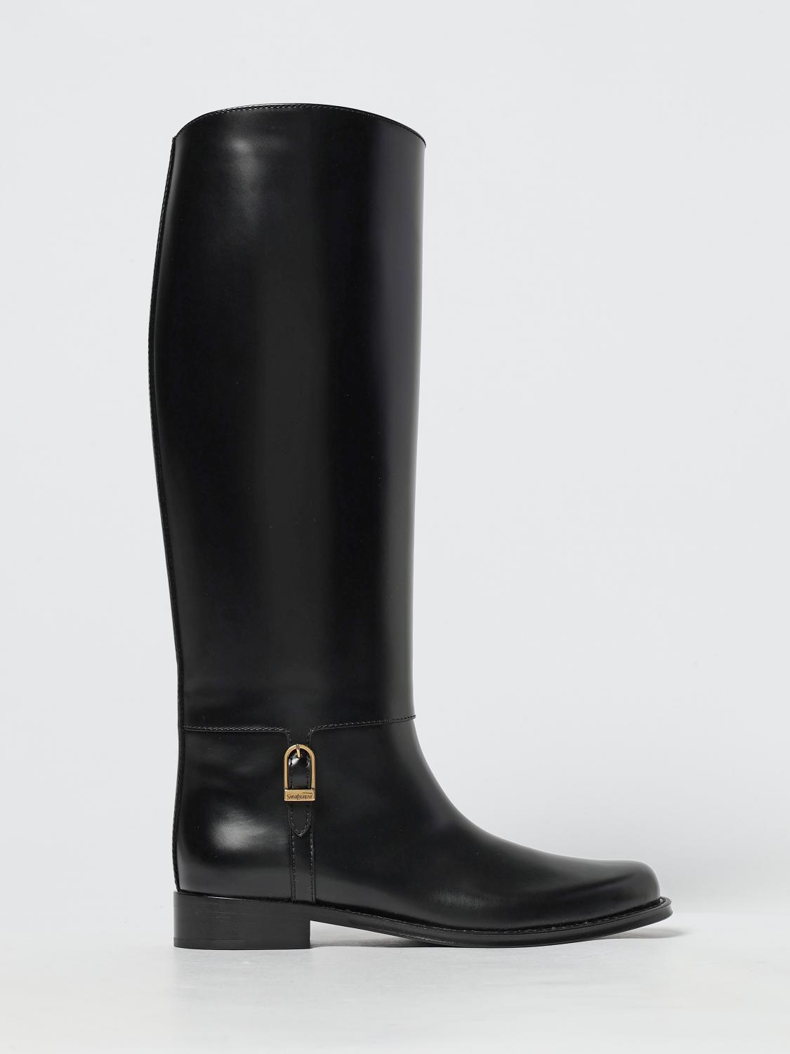 Saint Laurent Boots Woman Black SAINT LAURENT