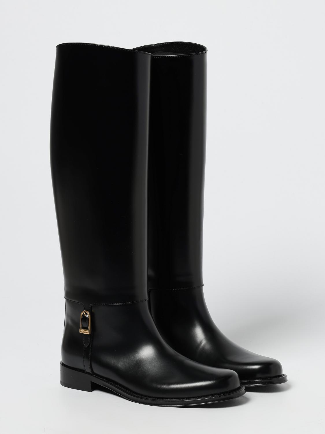 Saint Laurent Boots Woman Black SAINT LAURENT