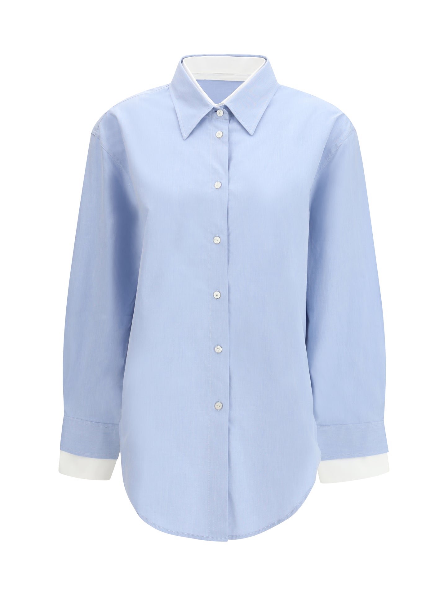 Acne Studios Women Layered Button-Up Shirt ACNE STUDIOS