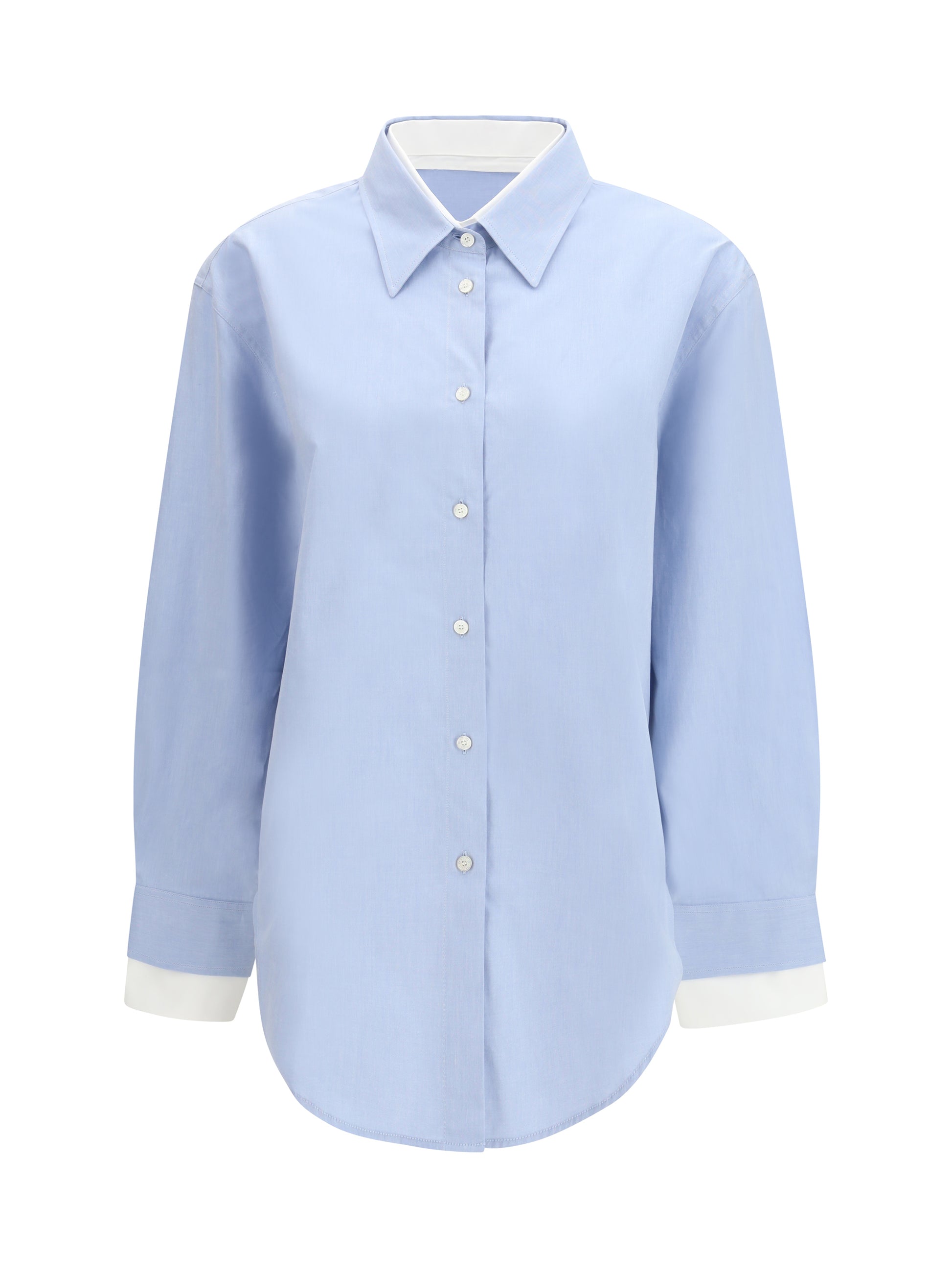 Acne Studios Women Layered Button-Up Shirt ACNE STUDIOS