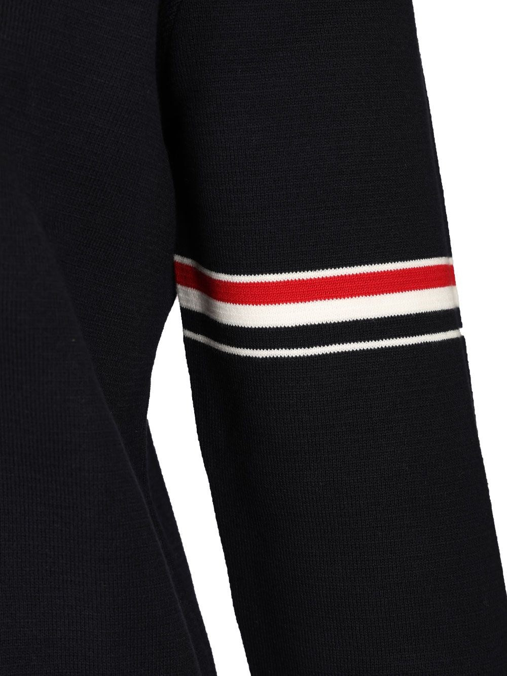 Thom Browne Men Milano Stitch Crew Neck Sweater THOM BROWNE