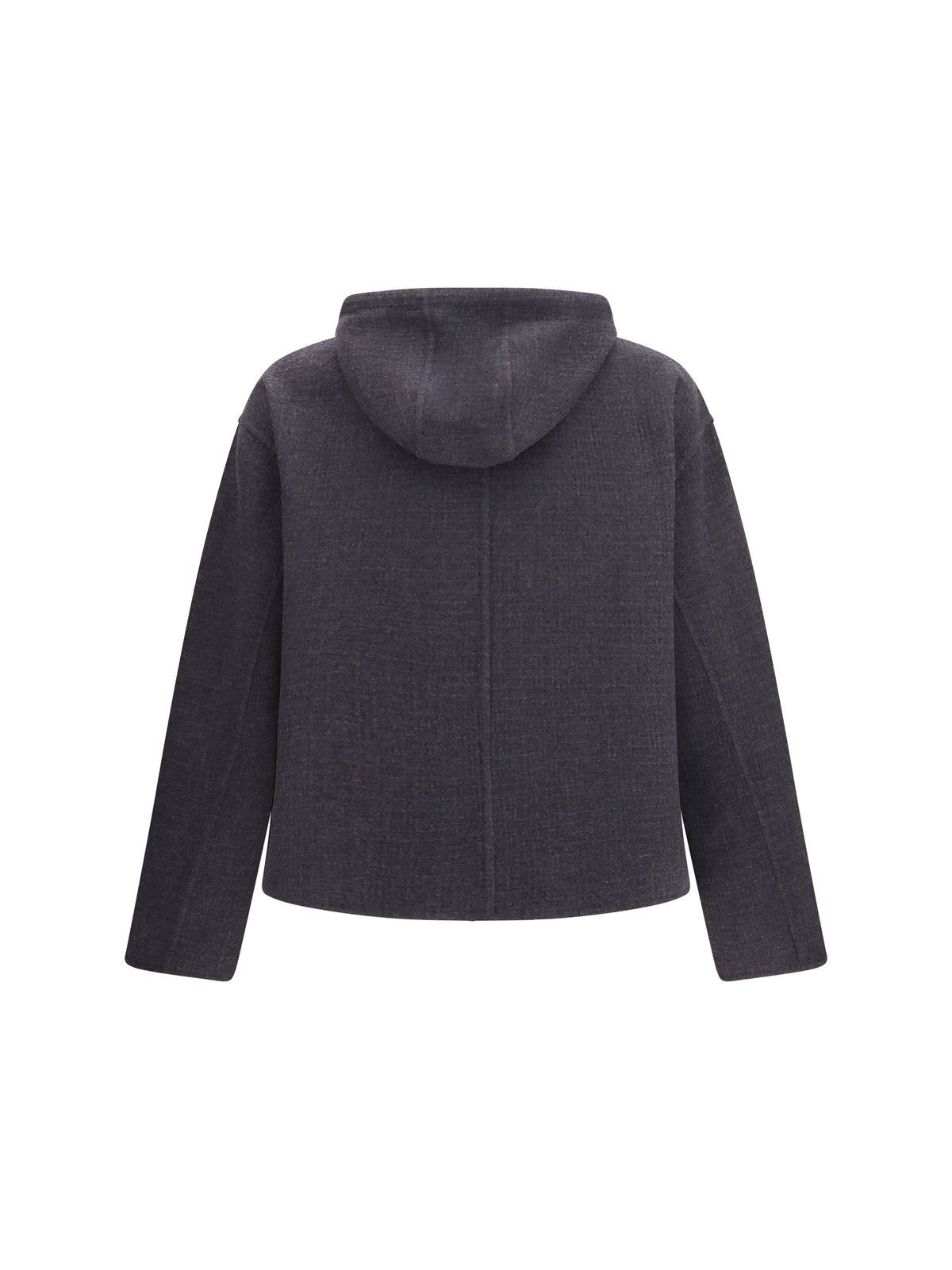 Loewe Men Wool Blend Hooded Jacket LOEWE