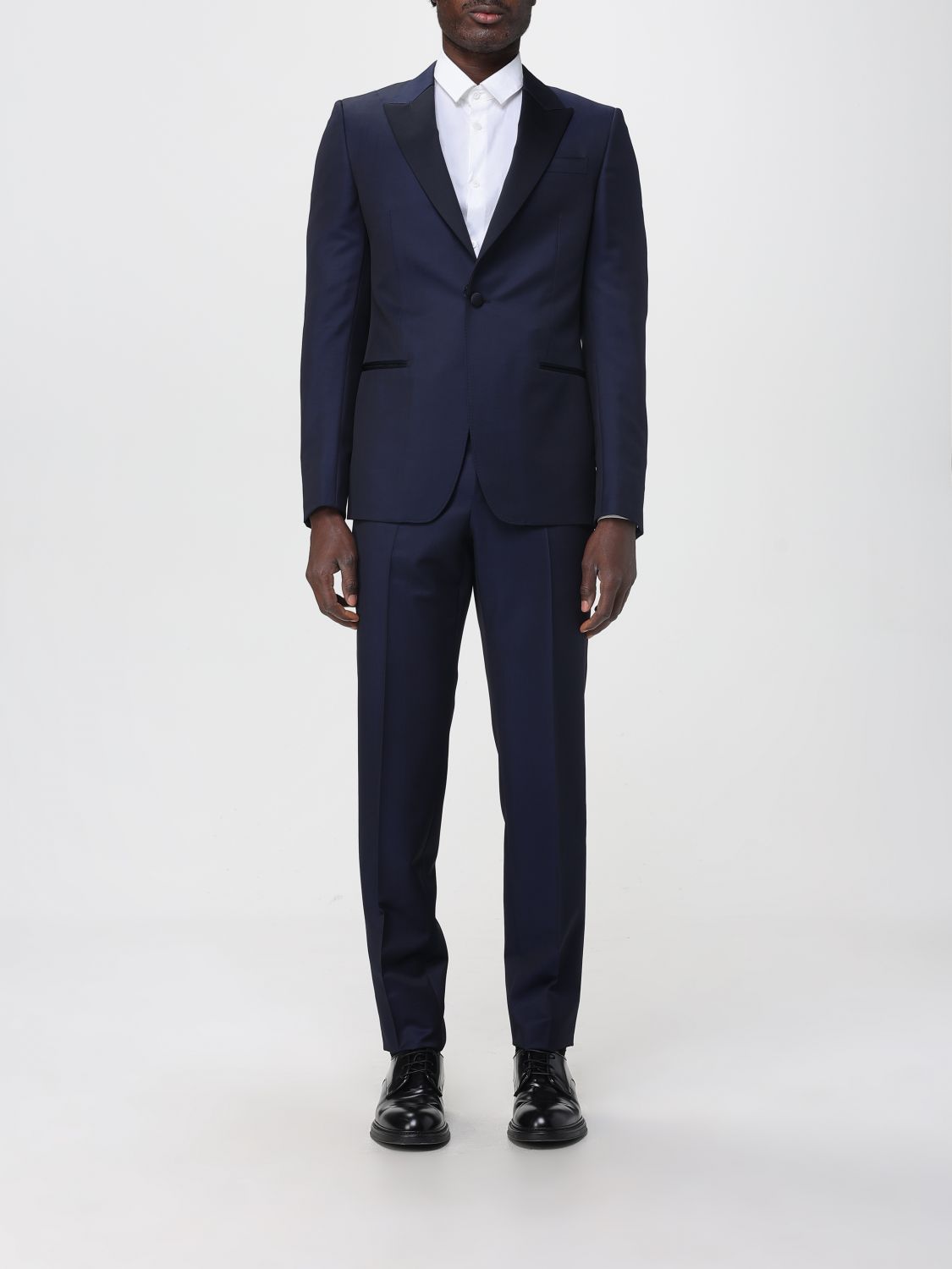 Zegna Suit Men Navy ZEGNA