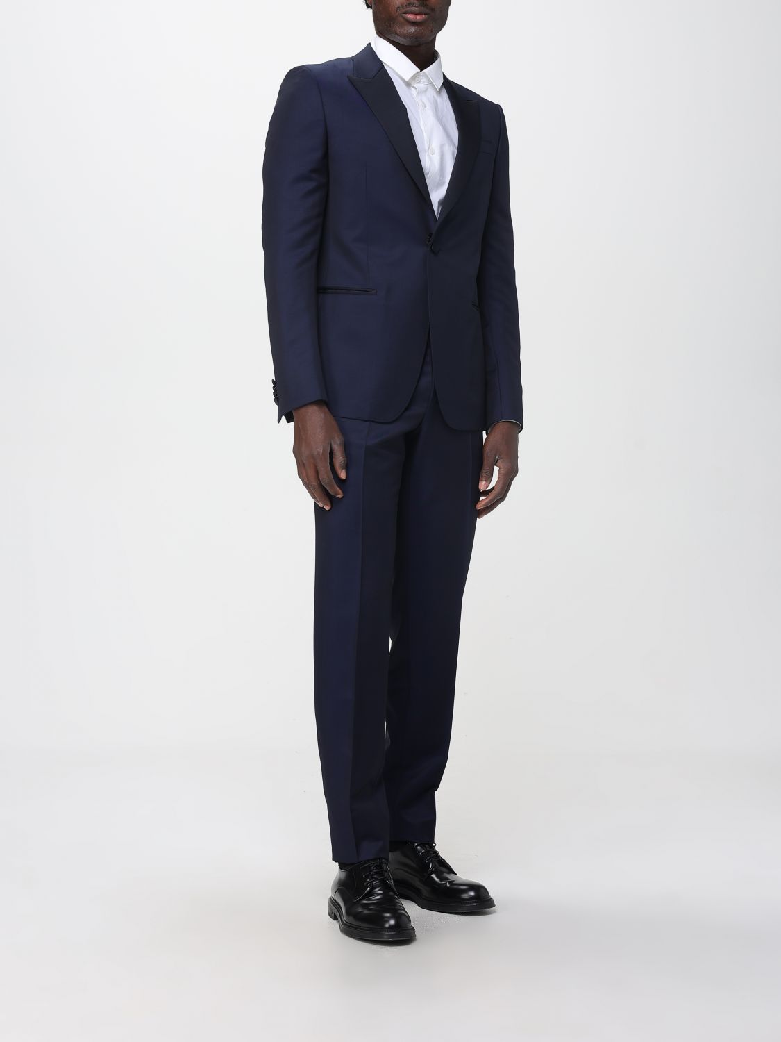 Zegna Suit Men Navy ZEGNA