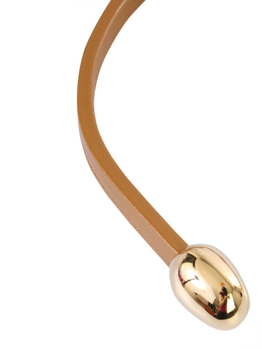 Bottega Veneta Women Leather Necklace BOTTEGA VENETA
