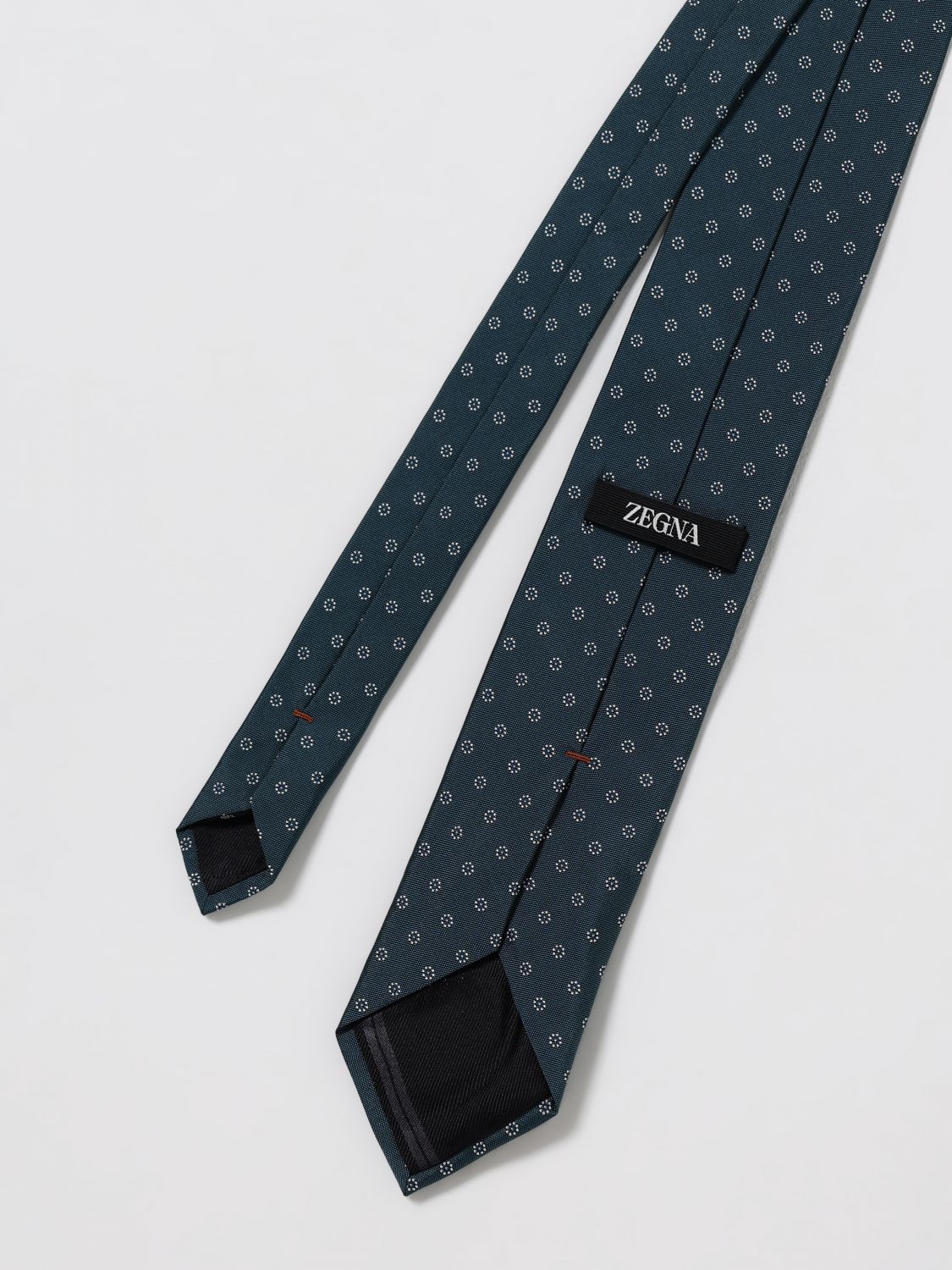 Zegna Tie Men Green ZEGNA
