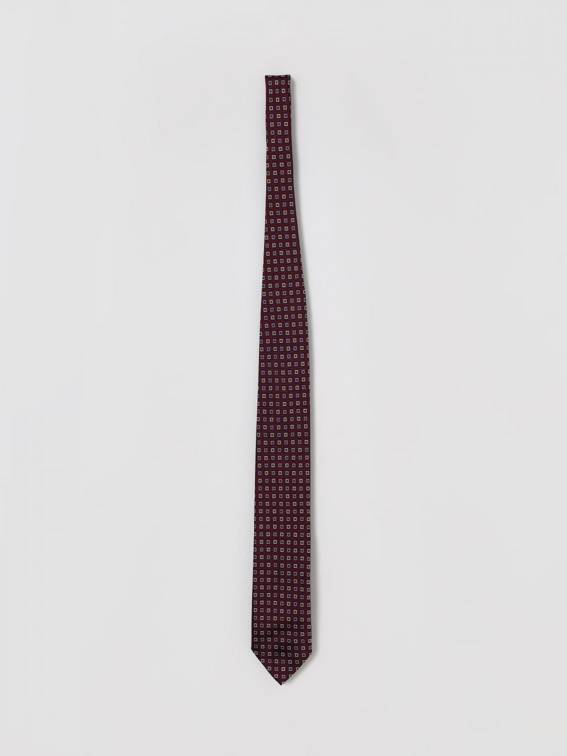Zegna Tie Men Burgundy ZEGNA