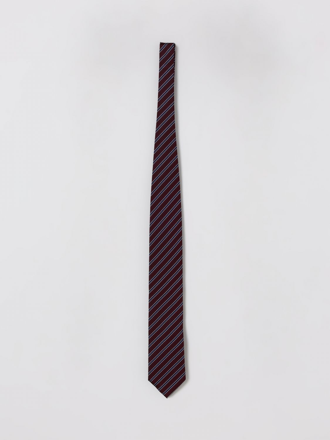 Zegna Tie Men Burgundy ZEGNA