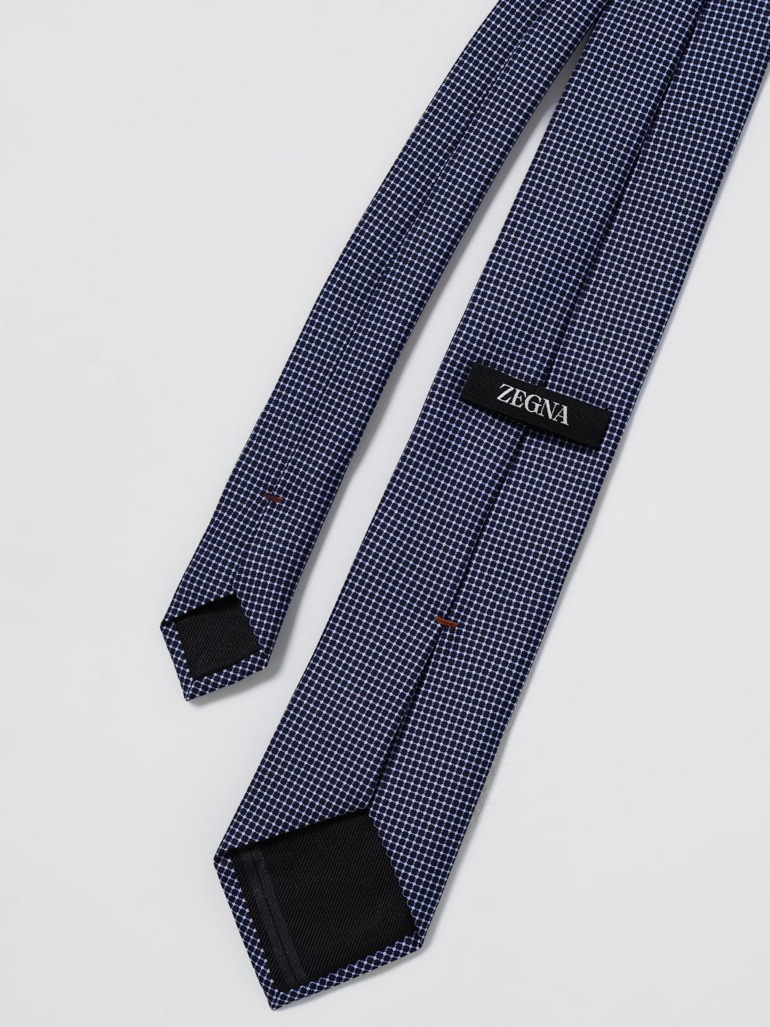 Zegna Tie Men Navy ZEGNA