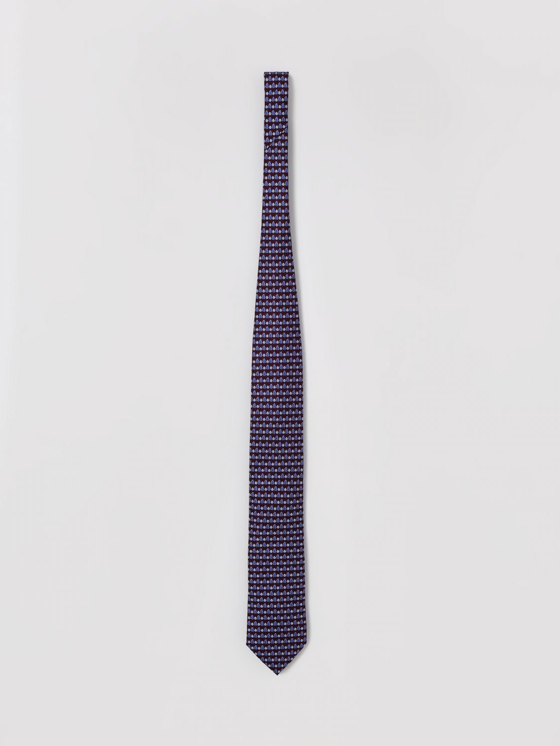Zegna Tie Men Burgundy ZEGNA