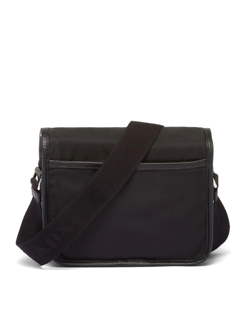Prada Men Re-Nylon And Saffiano Shoulder Bag PRADA